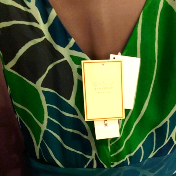 Beautiful Jonathan Martin Washable Silk Dress - Picture 5 of 6